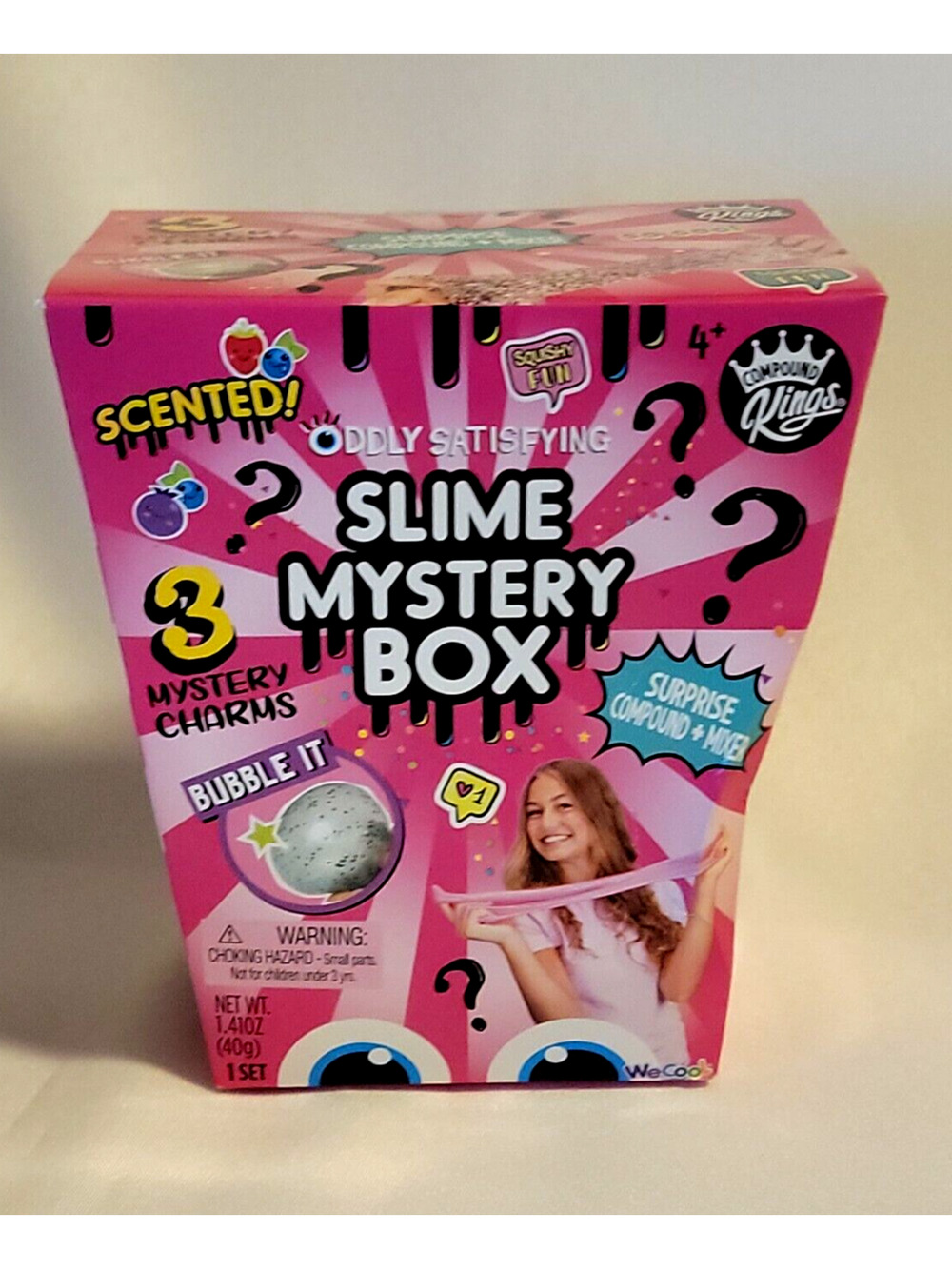 Compound Kings Blind Box Scented 3 Charms Compound + Mixer Damaged Box